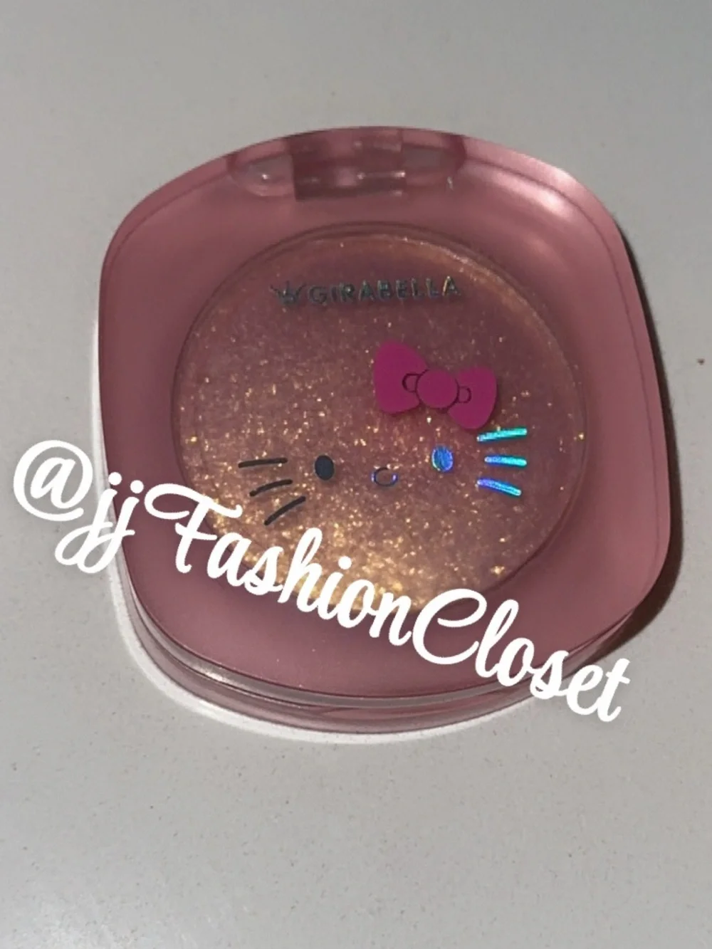 Cute Sanrio Friends Makeup Palette with Pink and Yellow Accents bundle